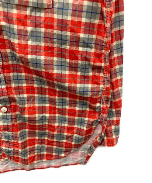 Engineered Garments（エンジニアド ガーメンツ）Engineered Garments (エンジニアド ガーメンツ) チェックシャツ レッド サイズ:Sの古着・服飾アイテム