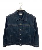 soerteソエルテ）の古着「カットオフデニムジャケット」｜ブルー