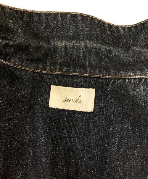soerte（ソエルテ）soerte (ソエルテ) カットオフデニムジャケット ブルー サイズ:2の古着・服飾アイテム
