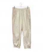 SUPREMEシュプリーム）の古着「Contrast Zip Warm Up Pant　コントラストジップウォームアップパンツ」｜ベージュ