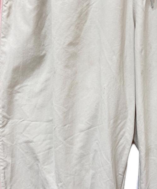 SUPREME（シュプリーム）Supreme (シュプリーム) Contrast Zip Warm Up Pant　コントラストジップウォームアップパンツ ベージュ サイズ:XLの古着・服飾アイテム