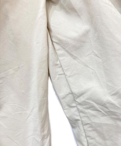 SUPREME（シュプリーム）Supreme (シュプリーム) Contrast Zip Warm Up Pant　コントラストジップウォームアップパンツ ベージュ サイズ:XLの古着・服飾アイテム
