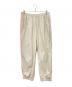Supreme（シュプリーム）の古着「Contrast Zip Warm Up Pant　コントラストジップウォームアップパンツ」｜ベージュ