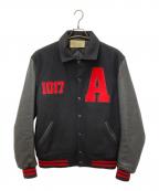 1017 ALYX 9SMテンセブンティーン アリクス ナインエスエム）の古着「LOGO VARSITY JACKET　ロゴビジティジャケット」｜ブラック