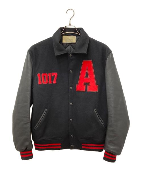 1017 ALYX 9SM（テンセブンティーン アリクス ナインエスエム）1017 ALYX 9SM (テンセブンティーン アリクス ナインエスエム) LOGO VARSITY JACKET　ロゴビジティジャケット ブラック サイズ:Lの古着・服飾アイテム