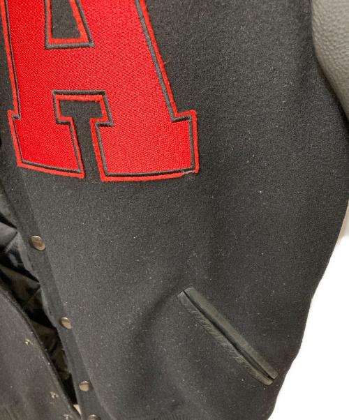1017 ALYX 9SM（テンセブンティーン アリクス ナインエスエム）1017 ALYX 9SM (テンセブンティーン アリクス ナインエスエム) LOGO VARSITY JACKET　ロゴビジティジャケット ブラック サイズ:Lの古着・服飾アイテム