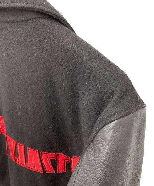 1017 ALYX 9SM（テンセブンティーン アリクス ナインエスエム）1017 ALYX 9SM (テンセブンティーン アリクス ナインエスエム) LOGO VARSITY JACKET　ロゴビジティジャケット ブラック サイズ:Lの古着・服飾アイテム