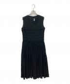 COMME des GARCONS COMME des GARCONSコムデギャルソン コムデギャルソン）の古着「ノースリーブワンピース」｜ブラック