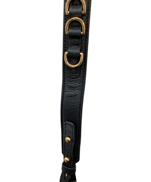 FURLA（フルラ）FURLA (フルラ) 巾着型ショルダーバック ブラックの古着・服飾アイテム