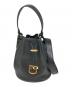 FURLA（フルラ）の古着「巾着型ショルダーバック」｜ブラック
