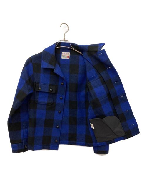 MARBLES（マーブルズ）MARBLES (マーブルズ) バッファローチェックジャケット ネイビー サイズ:Mの古着・服飾アイテム