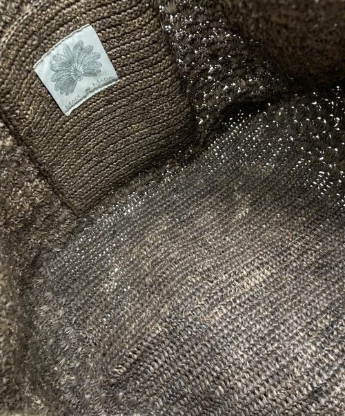 MADE IN MADA（メイドイン マダ）MADE IN MADA (メイドイン マダ) カゴハンドバッグ ブラウンの古着・服飾アイテム