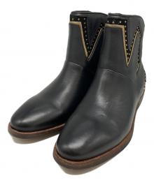 UGG（アグ）の古着「LARSショートブーツ（ラーズショートブーツ）」｜ブラック