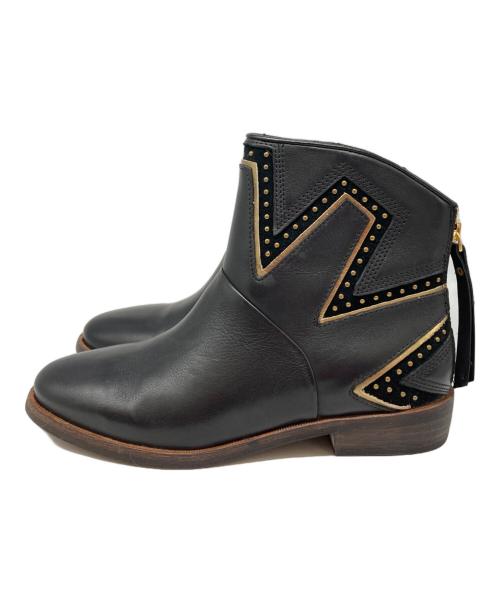 UGG（アグ）UGG (アグ) LARSショートブーツ（ラーズショートブーツ） ブラック サイズ:24の古着・服飾アイテム