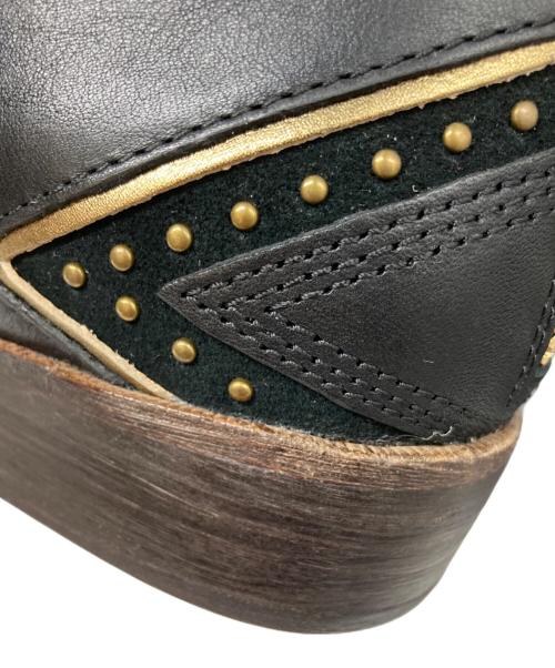 UGG（アグ）UGG (アグ) LARSショートブーツ（ラーズショートブーツ） ブラック サイズ:24の古着・服飾アイテム