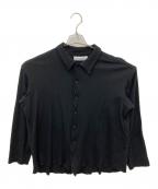 UNIVERSAL PRODUCTS.ユニバーサルプロダクツ）の古着「CUTSEWN SHIRT」｜ブラック
