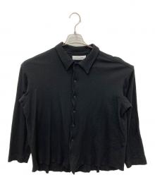 UNIVERSAL PRODUCTS.（ユニバーサルプロダクツ）の古着「CUTSEWN SHIRT」｜ブラック