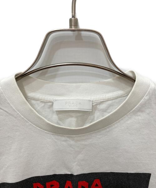 PRADA（プラダ）PRADA (プラダ) Cuctus T-Shirt プリントTシャツ ホワイト サイズ:Mの古着・服飾アイテム