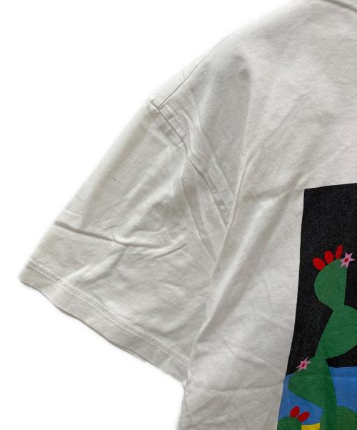 PRADA（プラダ）PRADA (プラダ) Cuctus T-Shirt プリントTシャツ ホワイト サイズ:Mの古着・服飾アイテム