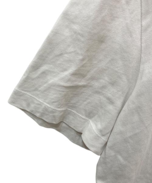 MONCLER（モンクレール）MONCLER (モンクレール) logo patch T-shirt（ロゴパッチTシャツ） ホワイト サイズ:XLの古着・服飾アイテム