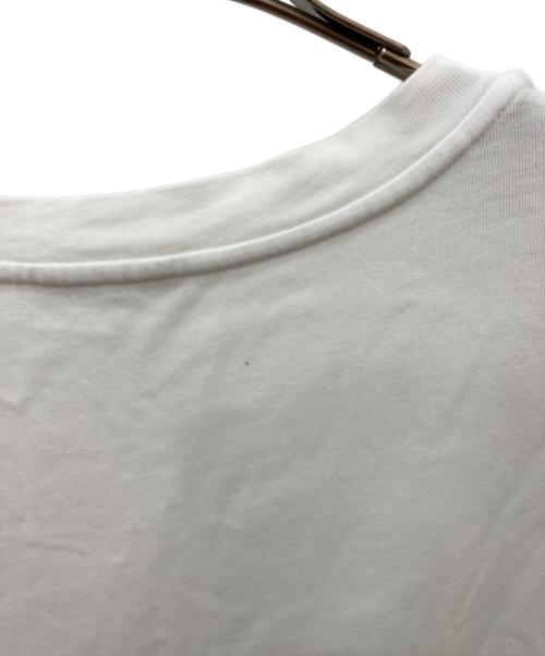 MONCLER（モンクレール）MONCLER (モンクレール) logo patch T-shirt（ロゴパッチTシャツ） ホワイト サイズ:XLの古着・服飾アイテム