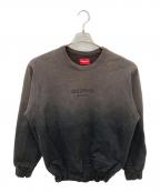 SUPREMEシュプリーム）の古着「dipped crewneck」｜ブラック
