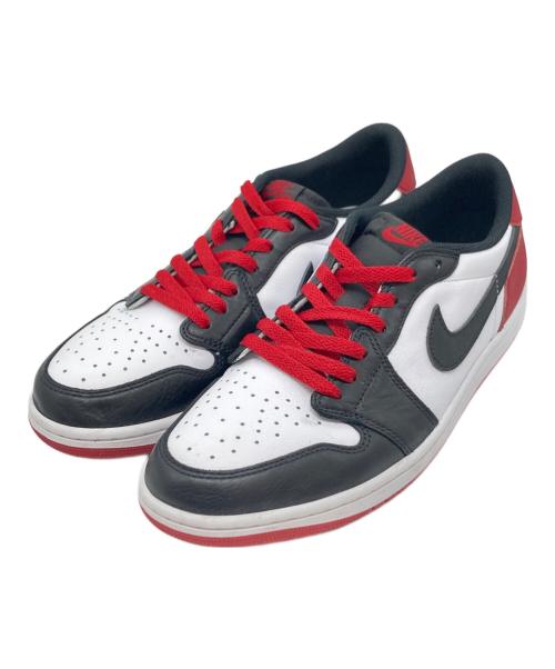 NIKE（ナイキ）NIKE (ナイキ) Air Jordan 1 Retro Low OG ブラック×レッド サイズ:29㎝の古着・服飾アイテム