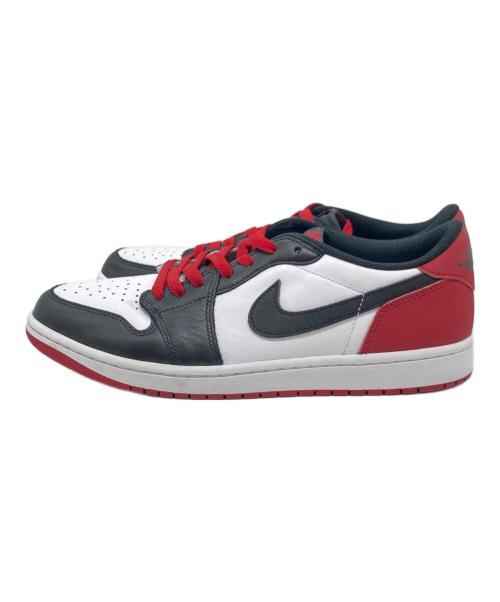 NIKE（ナイキ）NIKE (ナイキ) Air Jordan 1 Retro Low OG ブラック×レッド サイズ:29㎝の古着・服飾アイテム