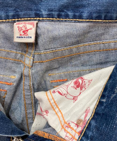 TRUE RELIGION（トゥルー レリジョン）TRUE RELIGION (トゥルー レリジョン) ブーツカットデニムパンツ インディゴ サイズ:SIZE 76cm　W30の古着・服飾アイテム