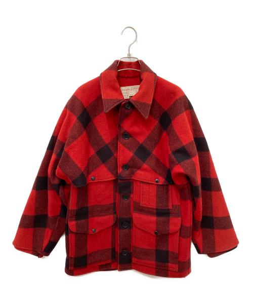 FILSON（フィルソン）FILSON (フィルソン) ダブルマッキーノクルーザージャケット レッド サイズ:40の古着・服飾アイテム