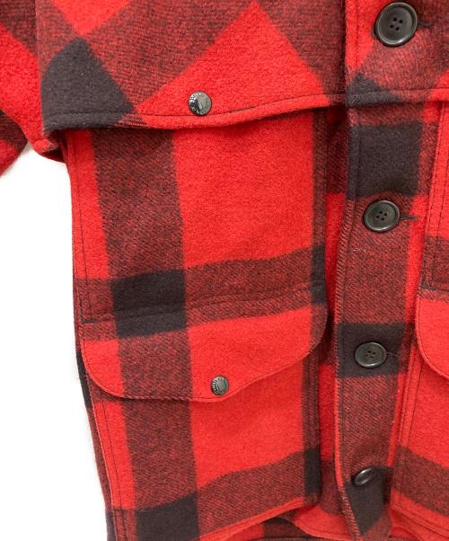 FILSON（フィルソン）FILSON (フィルソン) ダブルマッキーノクルーザージャケット レッド サイズ:40の古着・服飾アイテム