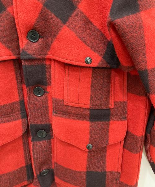FILSON（フィルソン）FILSON (フィルソン) ダブルマッキーノクルーザージャケット レッド サイズ:40の古着・服飾アイテム