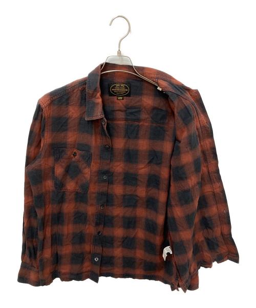 NEIGHBORHOOD（ネイバーフッド）NEIGHBORHOOD (ネイバーフッド) B&C/C-SHIRT.LS ブラウン サイズ:Lの古着・服飾アイテム