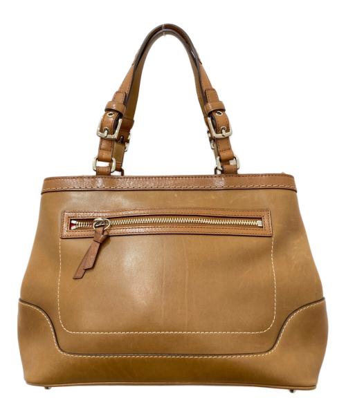 COACH（コーチ）COACH (コーチ) ハンドバッグ ブラウンの古着・服飾アイテム
