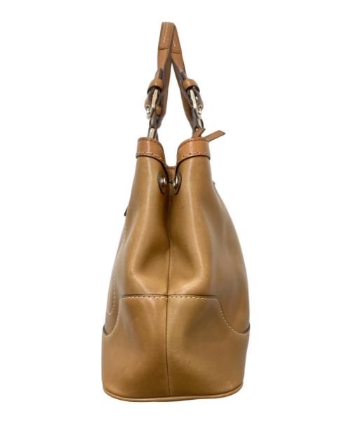 COACH（コーチ）COACH (コーチ) ハンドバッグ ブラウンの古着・服飾アイテム