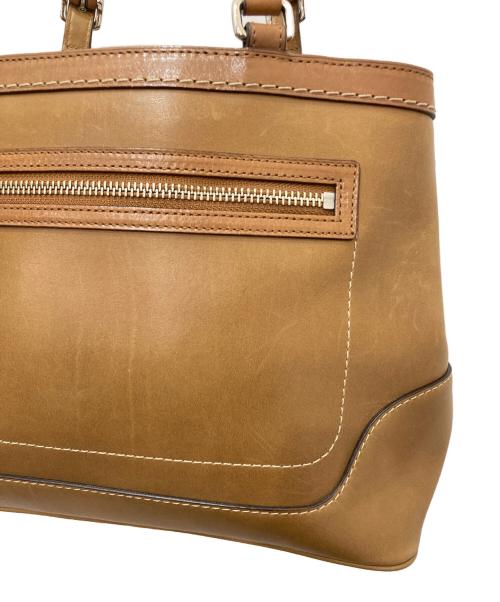 COACH（コーチ）COACH (コーチ) ハンドバッグ ブラウンの古着・服飾アイテム
