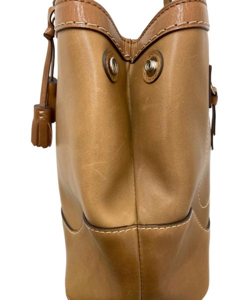 COACH（コーチ）COACH (コーチ) ハンドバッグ ブラウンの古着・服飾アイテム