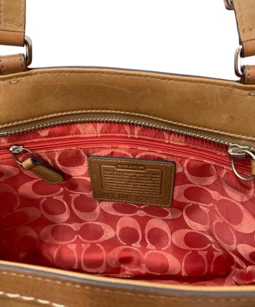COACH（コーチ）COACH (コーチ) ハンドバッグ ブラウンの古着・服飾アイテム