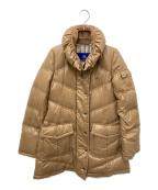 BURBERRY LONDONバーバリーロンドン）の古着「ベルテッドダウンコート」｜ベージュ