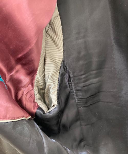 PAUL SMITH（ポールスミス）Paul Smith (ポールスミス) レザージャケット グリーン サイズ:Lの古着・服飾アイテム