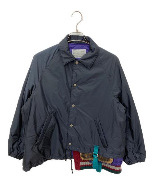 KOLOR（カラー）KOLOR (カラー) ナイロンタフタコーチジャケット ネイビー サイズ:1の古着・服飾アイテム