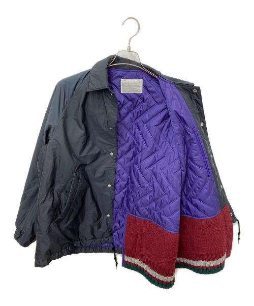 KOLOR（カラー）KOLOR (カラー) ナイロンタフタコーチジャケット ネイビー サイズ:1の古着・服飾アイテム