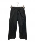 YUKI HASHIMOTOユウキハシモト）の古着「TWISTED WORK PANTS」｜ブラック