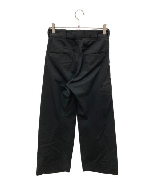 YUKI HASHIMOTO（ユウキハシモト）YUKI HASHIMOTO (ユウキハシモト) TWISTED WORK PANTS ブラック サイズ:44の古着・服飾アイテム
