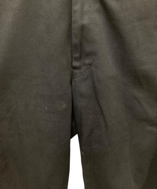 YUKI HASHIMOTO（ユウキハシモト）YUKI HASHIMOTO (ユウキハシモト) TWISTED WORK PANTS ブラック サイズ:44の古着・服飾アイテム