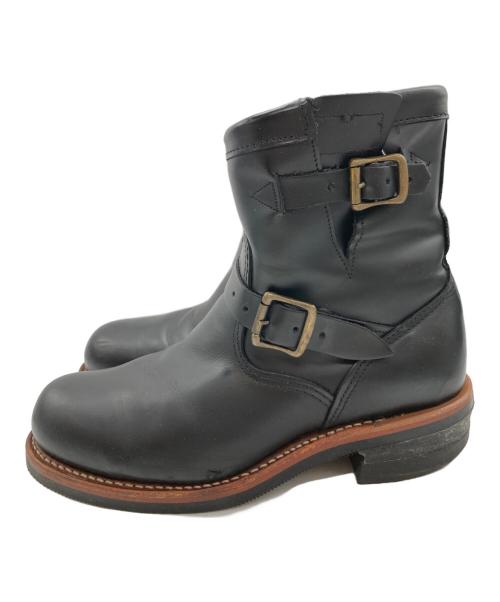 CHIPPEWA（チペワ）CHIPPEWA (チペワ) エンジニアブーツ ブラック サイズ: 6Eの古着・服飾アイテム