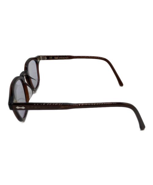 TART OPTICAL（タートオプティカル）TART OPTICAL (タートオプティカル) 眼鏡 ブラウン サイズ:5 4/3-6の古着・服飾アイテム