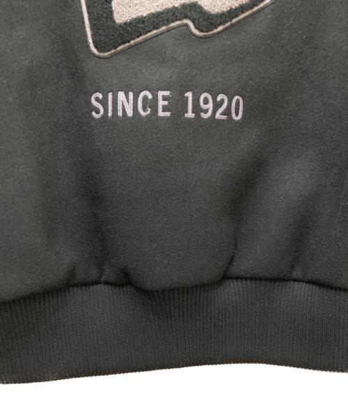 New Era（ニューエラ）New Era (ニューエラ) メルトン バーシティージャケット ブラック サイズ:Ｓの古着・服飾アイテム