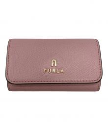 FURLA（フルラ）の古着「キーケース」｜ピンク
