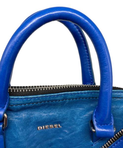 DIESEL（ディーゼル）DIESEL (ディーゼル) 2WAYバッグ ブルーの古着・服飾アイテム